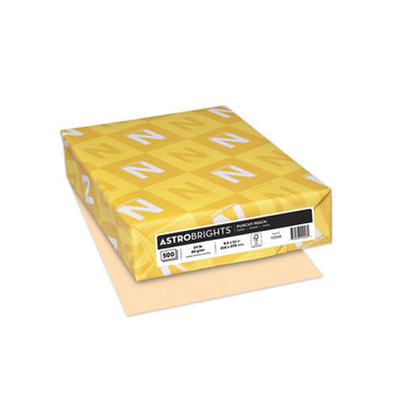 Astrobrights® Color Paper, 24 Lb, 8.5 X 11, Punchy Peach, 500-ream freeshipping - TVN Wholesale